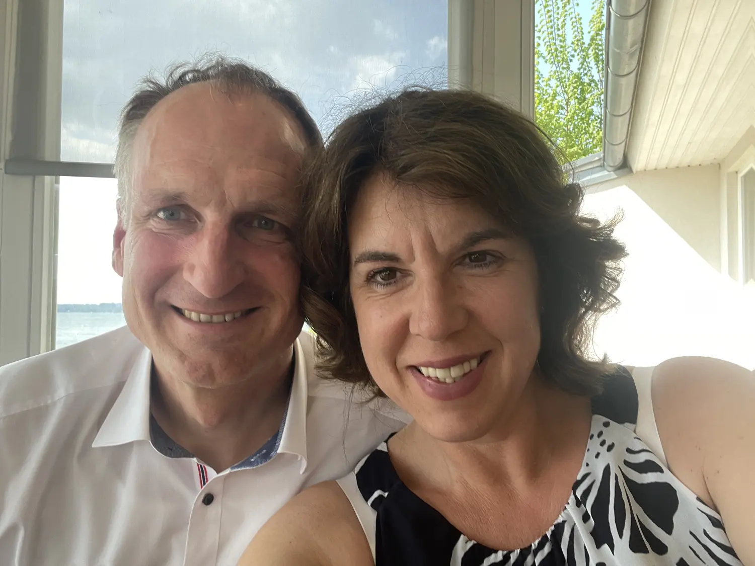 Kathrin Kunkel mit Mann
