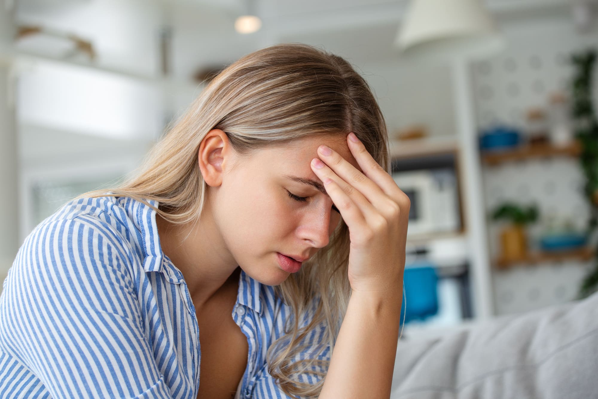 Ein Mädchen im Trauma